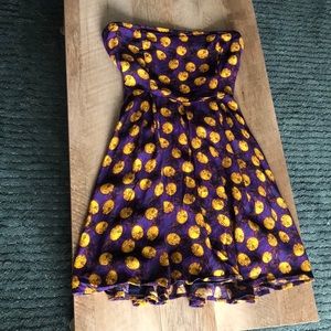 Strapless Pineapple Dress 🍍